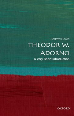 Theodor W. Adorno (eBook, PDF) - Bowie, Andrew