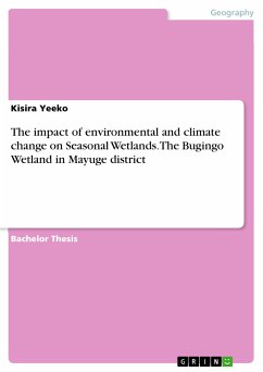 The impact of environmental and climate change on Seasonal Wetlands. The Bugingo Wetland in Mayuge district (eBook, PDF) - Yeeko, Kisira