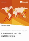 Crowdsourcing für Unternehmen. Wie das Web 2.0 neue Wege im Outsourcing erschließt (eBook, PDF)