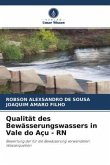 Qualität des Bewässerungswassers in Vale do Açu - RN
