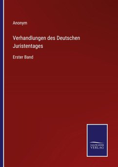 Verhandlungen des Deutschen Juristentages - Anonym