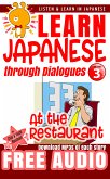Learn Japanese through Dialogues - At the Restaurant (eBook, ePUB)