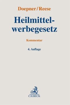 Heilmittelwerbegesetz - Doepner, Ulf;Reese, Ulrich