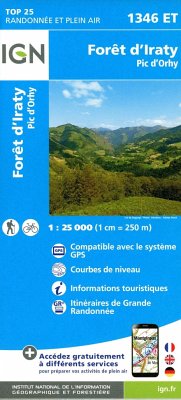 Cover 1346ET Forêt d'Iraty Pic d'Orhy