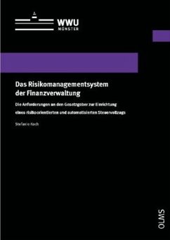 Das Risikomanagementsystem der Finanzverwaltung - Koch, Stefanie