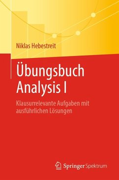 Übungsbuch Analysis I (eBook, PDF) - Hebestreit, Niklas