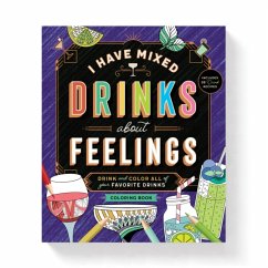 I Have Mixed Drinks About Feelings Coloring Book - Brass Monkey