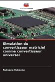 Simulation du convertisseur matriciel comme convertisseur universel