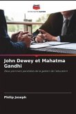 John Dewey et Mahatma Gandhi