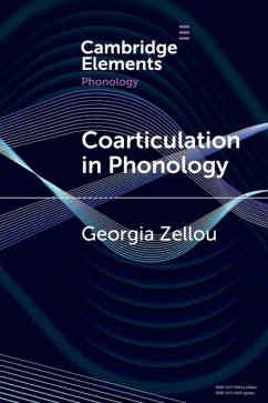 Coarticulation in Phonology - Zellou, Georgia (University of California, Davis)