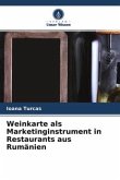 Weinkarte als Marketinginstrument in Restaurants aus Rumänien