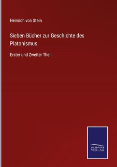 Cover Sieben Bücher zur Geschichte des Platonismus