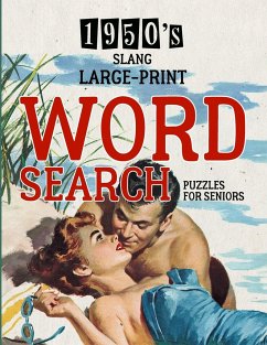 1950's Slang Word Search - Press, Black Stars