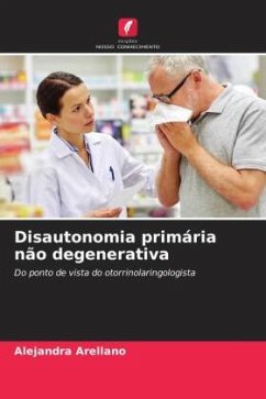 Cover Disautonomia primária não degenerativa