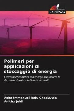 Polimeri per applicazioni di stoccaggio di energia - Chaduvula, Asha Immanuel Raju;Jeldi, Anitha