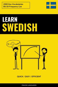 Cover Learn Swedish - Quick / Easy / Efficient (eBook, ePUB)