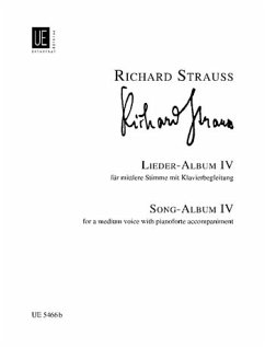 Cover Strauss, R: Lieder-Album