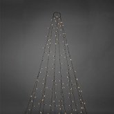LED-Tannenbaum Beleuchtung Baummantel Weiß 240 cm