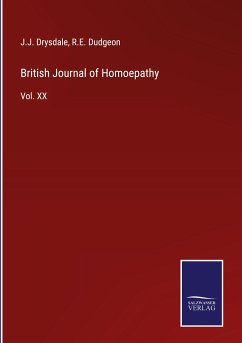 British Journal of Homoepathy - Drysdale, J. J.; Dudgeon, R. E.