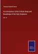 An Introduction to the Critical Study... - Bild 1