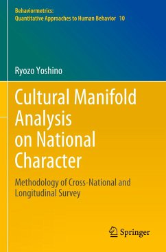 Cultural Manifold Analysis on National Character - Yoshino, Ryozo