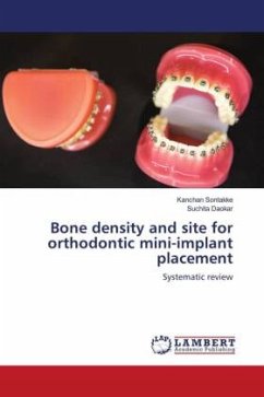 Bone density and site for orthodontic mini-implant placement