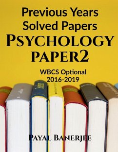 Previous Years Solved Papers-Psychology Paper 2 - Banerjee, Payal