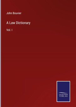 Cover A Law Dictionary