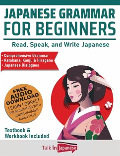 Japanese Grammar for Beginners Textbook & Workbook Included - Talk in Japanese