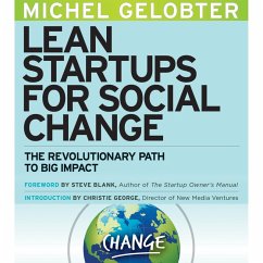 Lean Startups for Social Change (MP3-Download) - Gelobter, Michel
