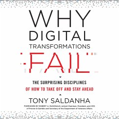 Why Digital Transformations Fail (MP3-Download) - Saldanha, Tony