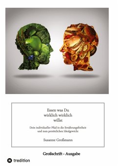 Cover Essen was Du wirklich wirklich willst - Ein Ratgeber, der Deinen Urinstinkt beim Essen wiedererweckt