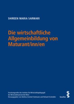 Cover Die wirtschaftliche Allgemeinbildung von Maturant/inn/en