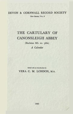 Cover The Cartulary of Canonsleigh Abbey (eBook, PDF)