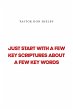 Just Start with a Few Key Scriptures... - Bild 1