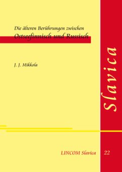 Die älteren Berührungen zwischen Ostseefinnisch und Russisch - Mikkola, J. J.