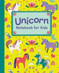 Unicorn Notebook for Kids: Featuring Cute Unicorn Art and Lined, Blank, Graphed and Bulleted Pages Perfect for Journaling and Doodling! - Rockridge Press