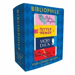 Cover Bibliophile Literary Erasers