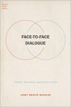 Face-To-Face Dialogue - Bavelas, Janet Beavin