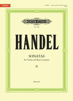 Sonatas for Violin and Continuo (New Edition)