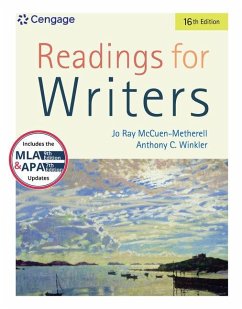 Readings for Writers with (APA Updates and MLA 2021 Update Card) - McCuen-Metherell, Jo Ray; Winkler, Anthony C.