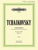 Violin Concerto in D Op. 35 (Edition for Violin and Piano by the Composer): Sheet