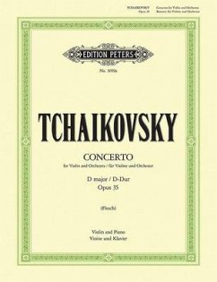 Violin Concerto in D Op. 35 (Edition for Violin and Piano by the Composer)