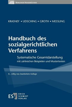 Handbuch des sozialgerichtlichen Verfahrens (eBook, PDF) - Groth, Andy; Krasney, Otto Ernst; Meßling, Miriam; Udsching, Peter