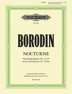 Nocturne from String Quartet No. 2 in D (Arranged for Violin and Piano)