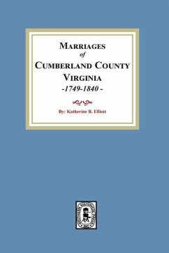 Marriage Records of Cumberland County, Virginia, 1749-1840 - Elliott, Katherine B