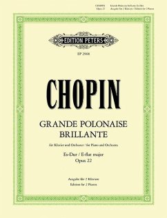 Grande Polonaise Brillante in E Flat Op. 22 for Piano and Orchestra