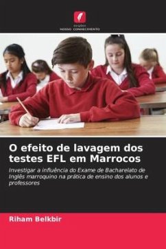 O efeito de lavagem dos testes EFL em Marrocos - Belkbir, Riham