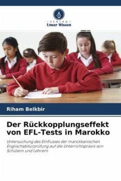 Der Rückkopplungseffekt von EFL-Tests in Marokko - Belkbir, Riham