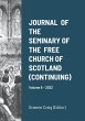 JOURNAL OF THE SEMINARY OF THE FREE... - Bild 1